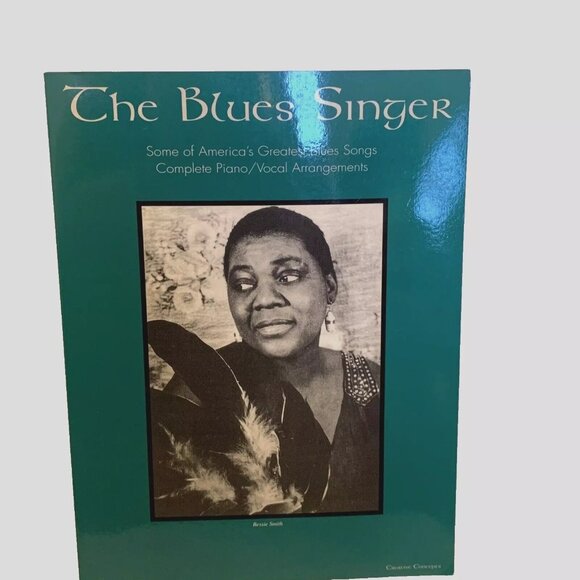 The Blues Singer Piano Vocal Sheet Music 1999 Creative Concepts Pub. Enlarged Ed - Picture 1 of 5